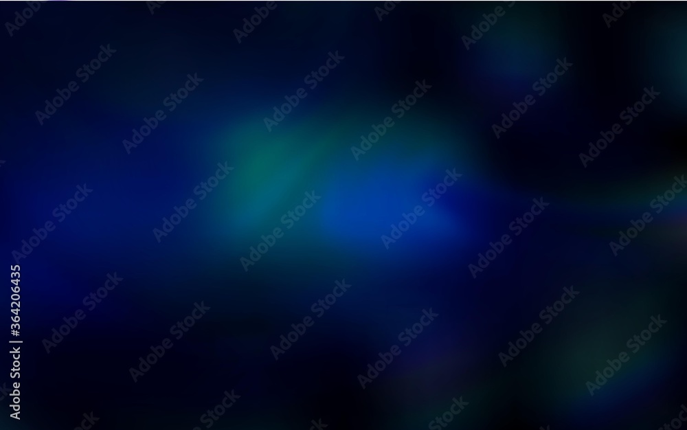 Dark BLUE vector abstract blurred background. Colorful abstract illustration with gradient. Blurred design for your web site.