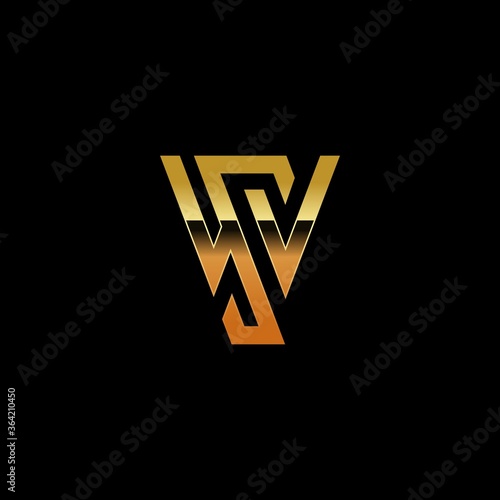 letter SW,letterWS vektor logo ideas