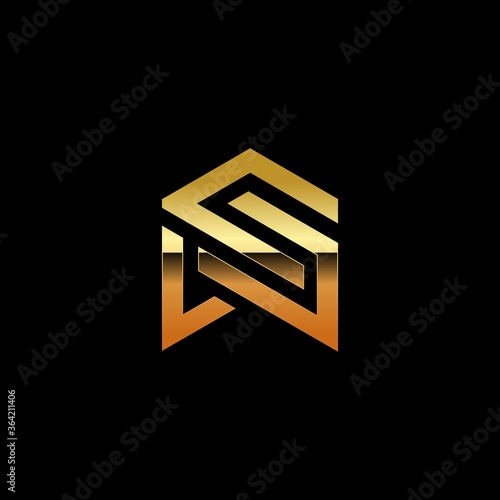 letter SW,letterWS,letter WC,letter CW vektor logo ideas