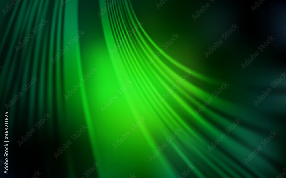 Dark Green vector background with bent lines. A shining illustration, which consists of curved lines. Elegant pattern for a brand book. Dark Green vector background with bent lines. A shining illustration, which consists of curved lines. Elegant pattern for a brand book.