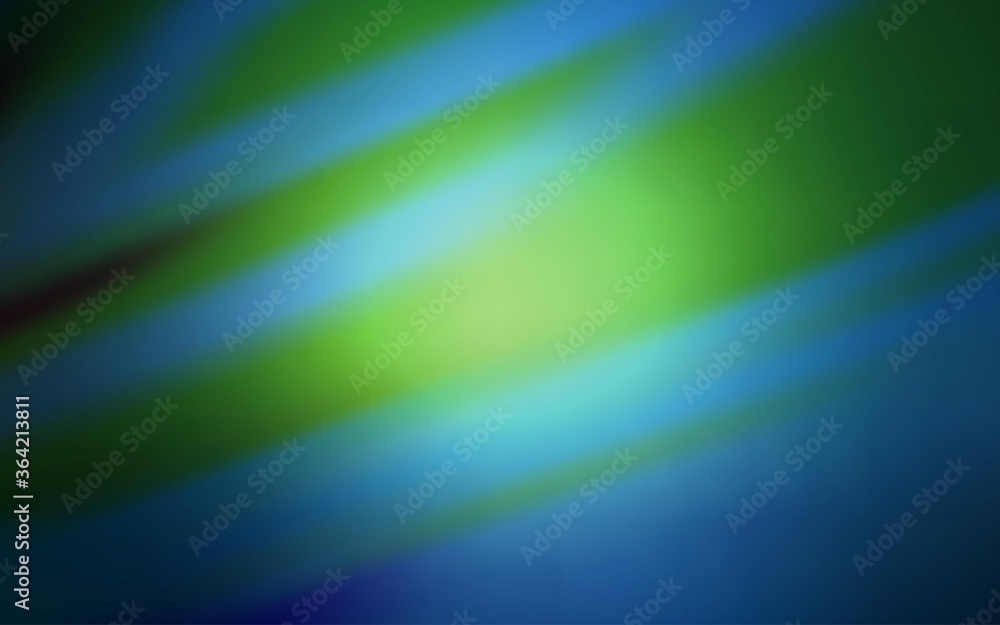 Dark BLUE vector blurred template. Modern abstract illustration with gradient. Blurred design for your web site.