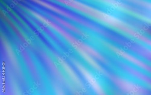 Light BLUE vector background with stright stripes. Shining colored illustration with sharp stripes. Template for your beautiful backgrounds.