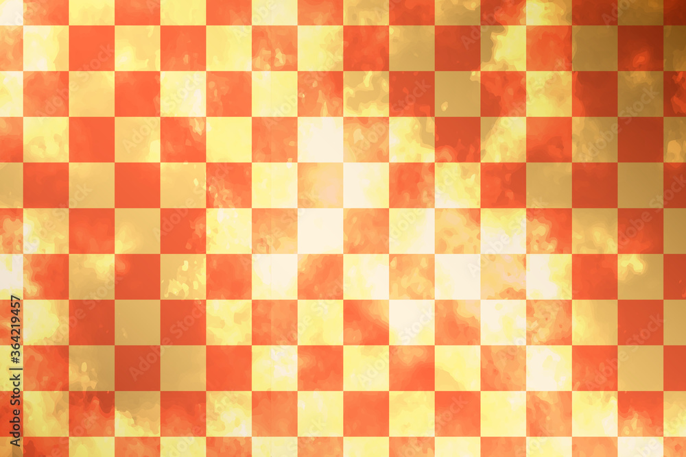 Fototapeta premium 光沢のある格子模様のベクターイラスト背景素材