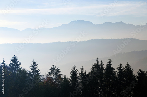 Fototapeta Naklejka Na Ścianę i Meble -  beautiful mountain landscape