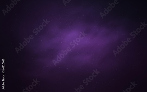 Dark Purple vector pattern with night sky stars. Modern abstract illustration with Big Dipper stars. Best design for your ad, poster, banner.