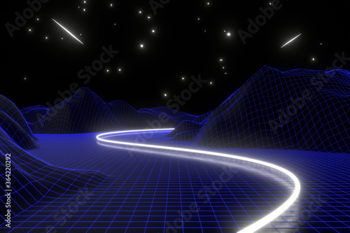 Abstract background  3D background design. 3D rendering.