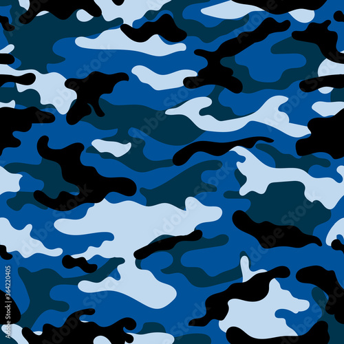 vector camouflage pattern for army. winter camouflage military pattern