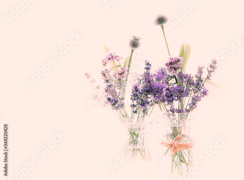 summer bouquet lavender summer feeling