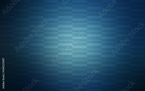 Dark BLUE vector template with repeated sticks. Modern geometrical abstract illustration with Lines. Best design for your ad, poster, banner.