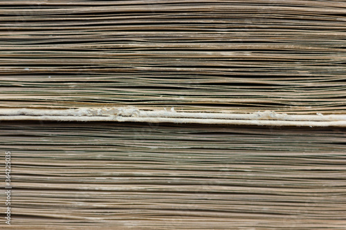 Texture of vintage books