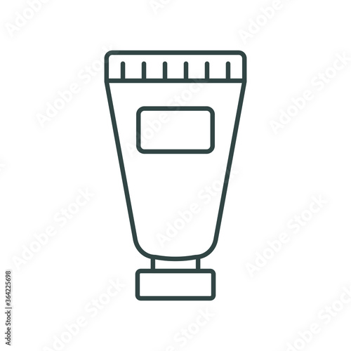 line icon for menu store, baby cosmetics
