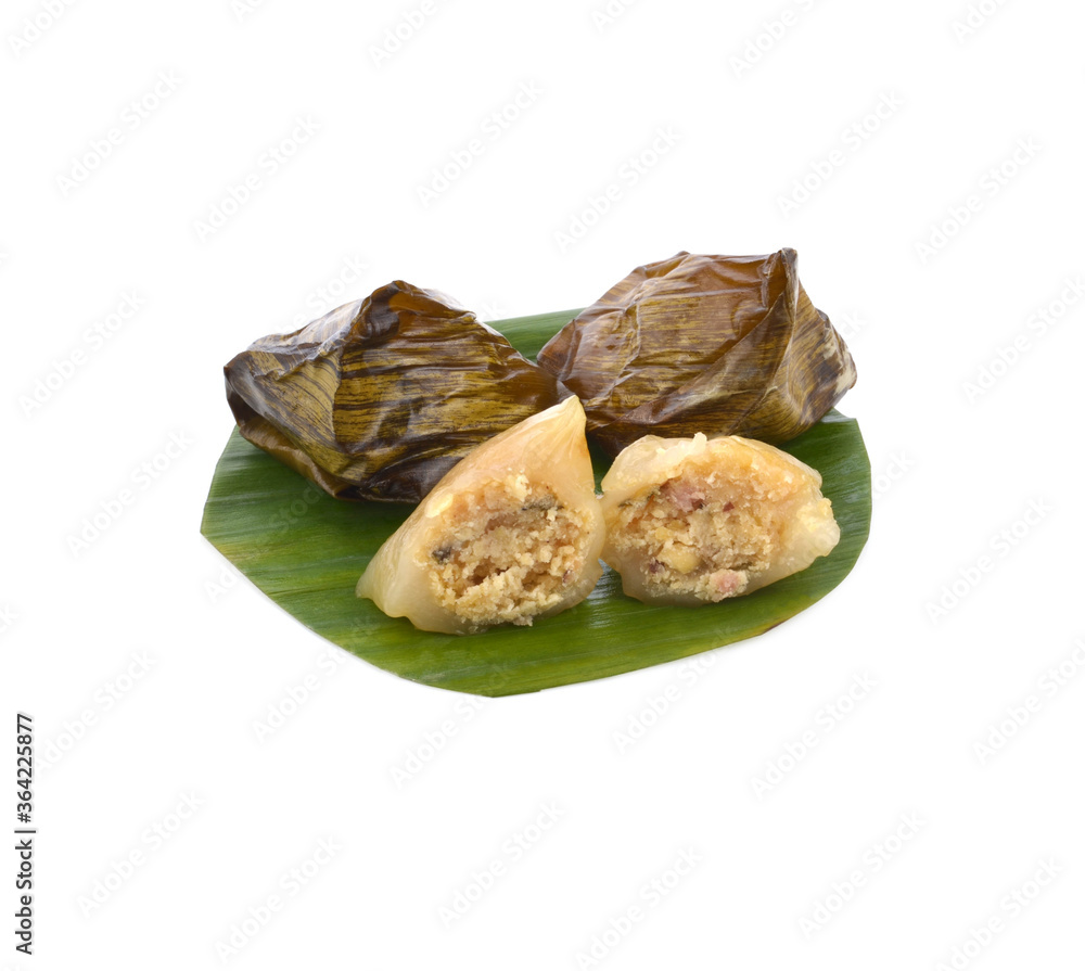 Thailand candy wrapped in banana leaves Thailand candy wrapped in banana leaves
