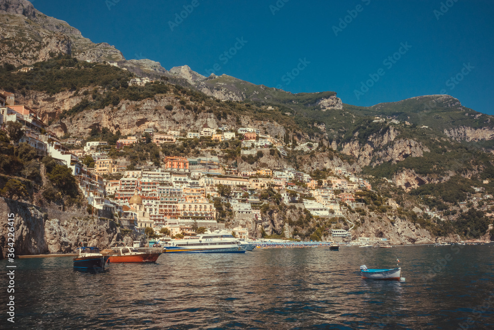 dreamy place in south Italy, Positano, Amalfi coast.