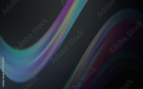 Light Gray vector layout with cosmic stars. Shining colored illustration with bright astronomical stars. Smart design for your business advert.