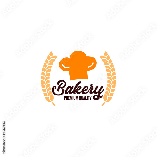 chef hat, vintage bakery shop logo Designs. bakery shop emblem, logo.