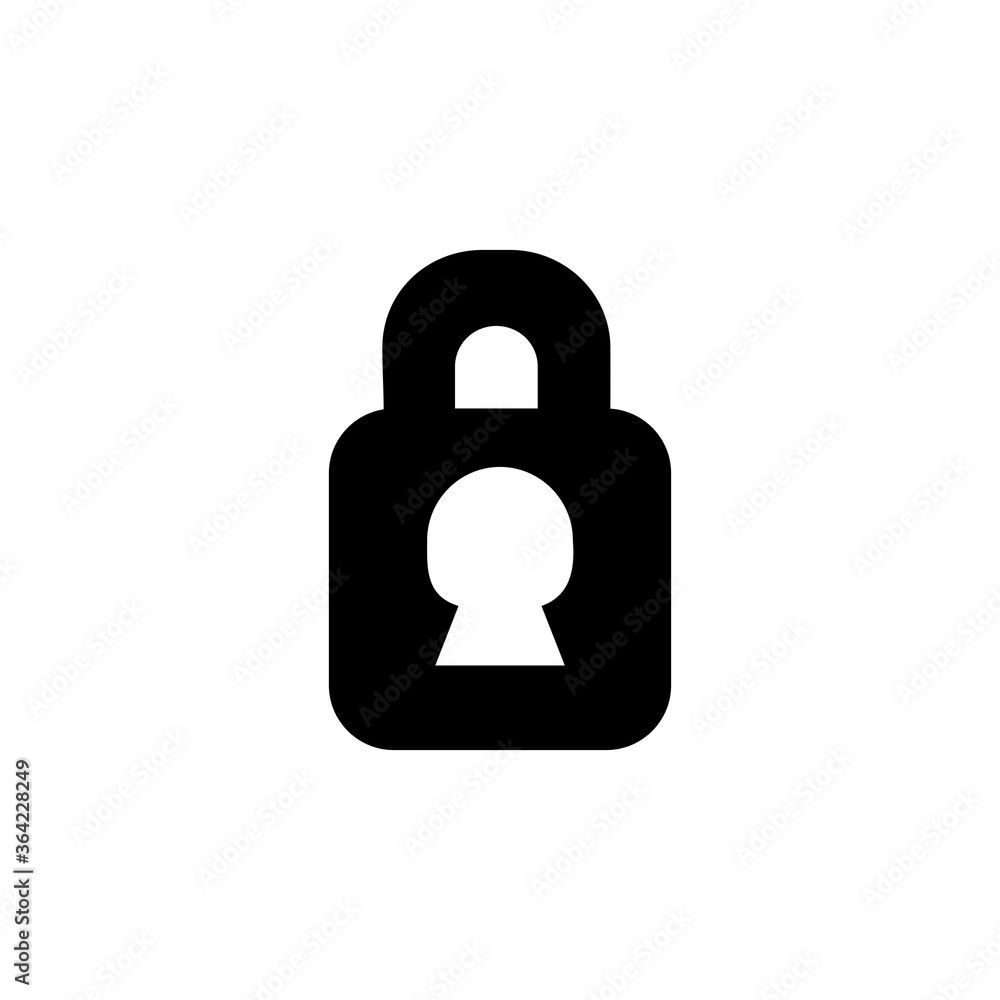 lock icon. application icon. perfect for website, application, interface, logo, background and presentation template. icon design line style lock icon. application icon. perfect for website, application, interface, logo, background and presentation template. icon design line style