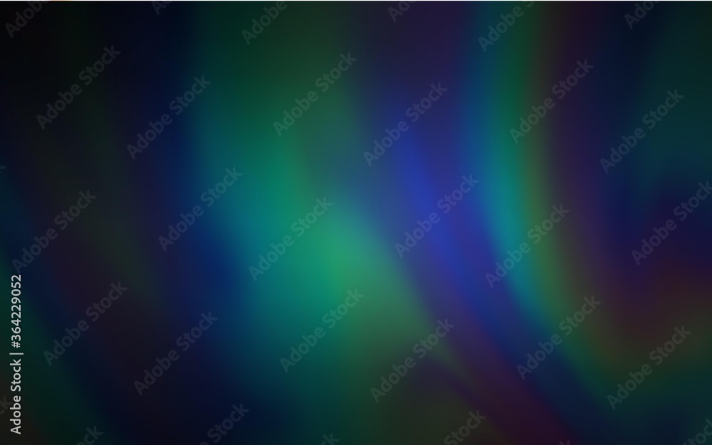 Fototapeta premium Dark BLUE vector abstract blurred layout. Shining colored illustration in smart style. Background for designs.