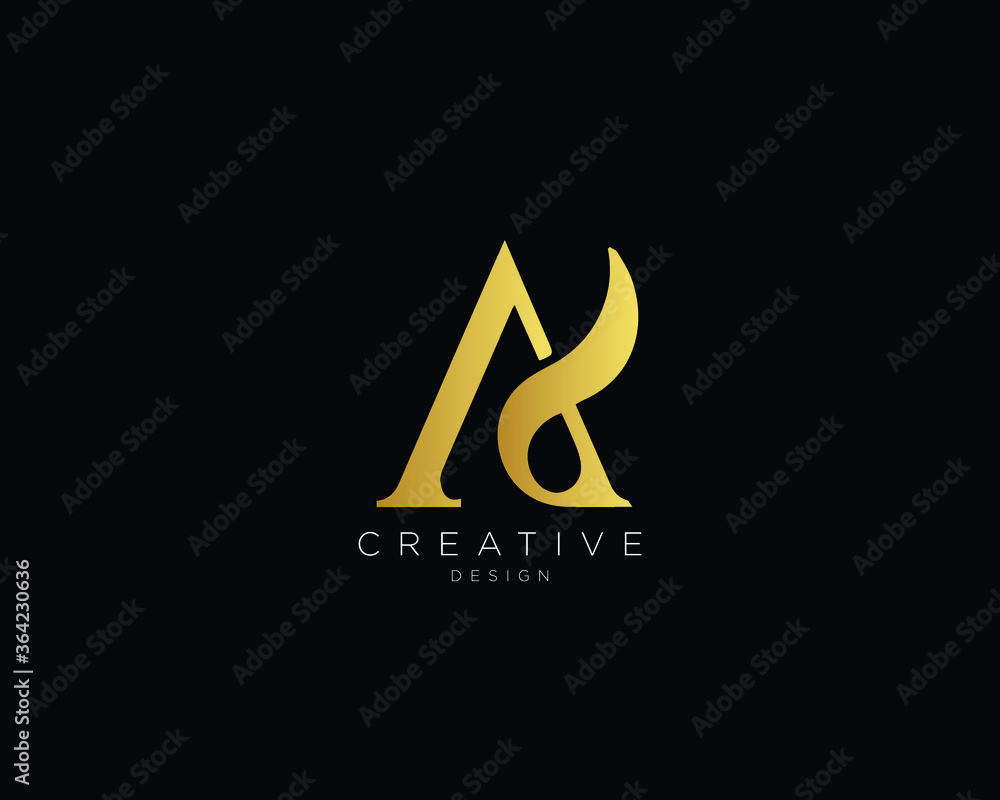 Letter AS Logo Design , Creative Minimal AS Monogram Letter AS Logo Design , Creative Minimal AS Monogram