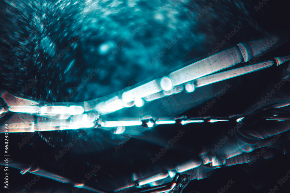 Macro abstract background