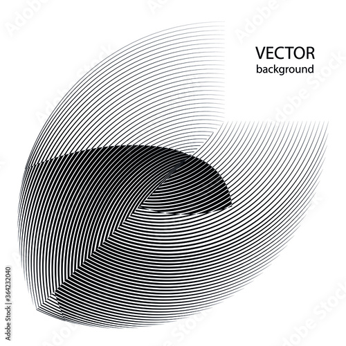 Abstract halftone lines background, geometric dynamic pattern, vector modern design texture for card, banner, flyer, cover, poster, decoration.