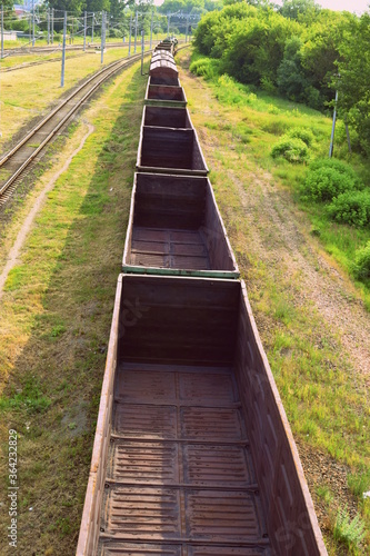Fototapeta Naklejka Na Ścianę i Meble -  freight train