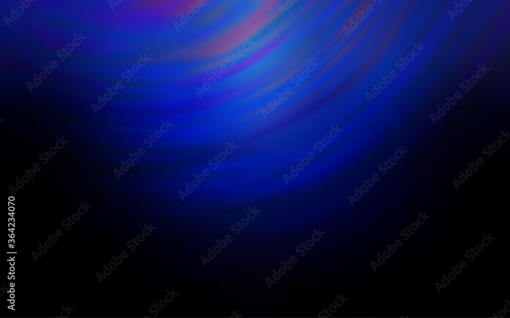 Fototapeta premium Dark BLUE vector blurred pattern. A completely new colored illustration in blur style. Blurred design for your web site.