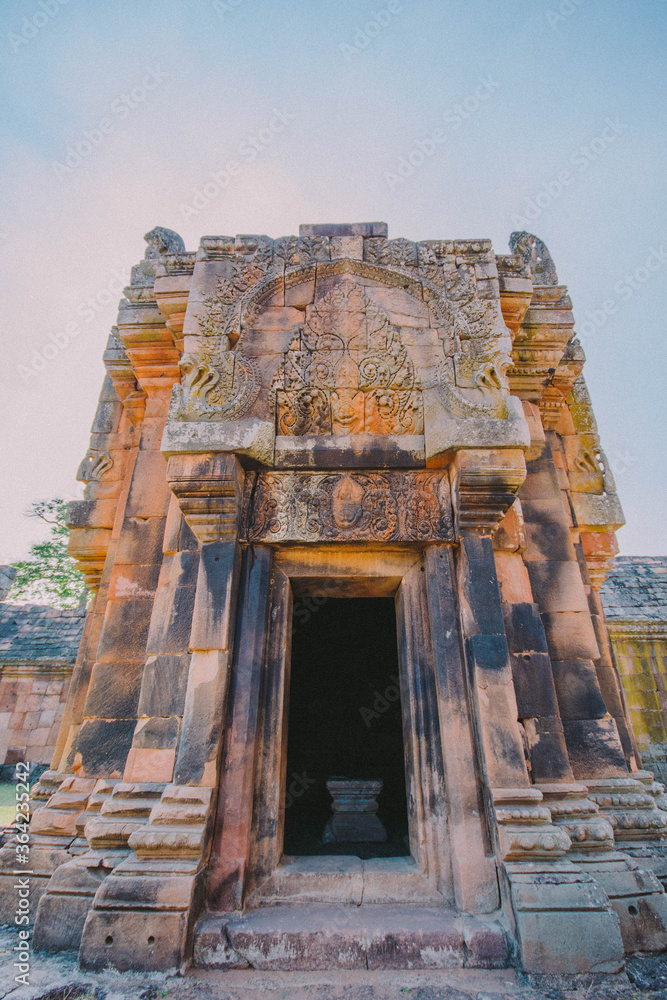 Beautiful ancient thai temple