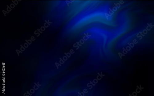 Dark BLUE vector blurred template. A completely new colored illustration in blur style. Smart design for your work.