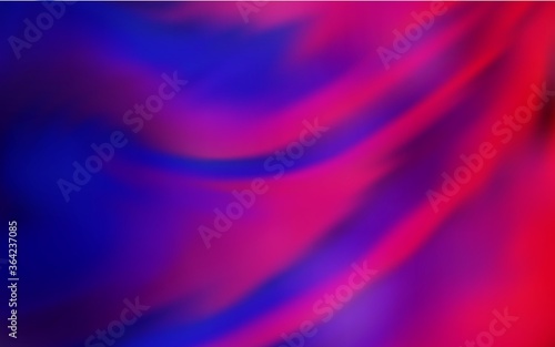 Dark Purple, Pink vector abstract bright texture. New colored illustration in blur style with gradient. Blurred design for your web site.