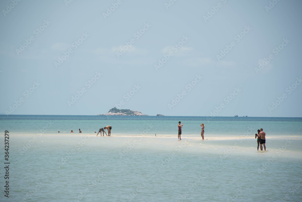 The beautiful Phangan island in Thailand