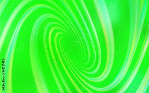 Light Green vector background with galaxy stars. Modern abstract illustration with Big Dipper stars. Pattern for astrology websites.