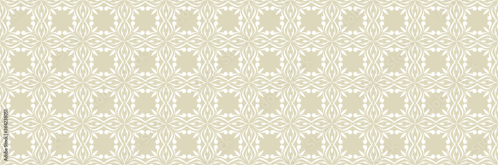 Floral seamless pattern. White flowers on olive green background Floral seamless pattern. White flowers on olive green background