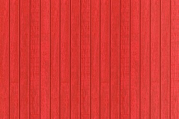 Vintage style wooden fence painted red texture and seamless background