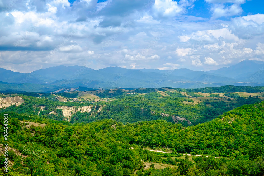 Panorama of the Highlands in Southern Bulgaria 1