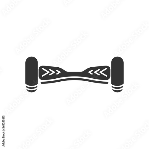 Hoverboard icon. Self-balancing transport symbol modern, simple, vector, icon for website design, mobile app, ui. Vector Illustration