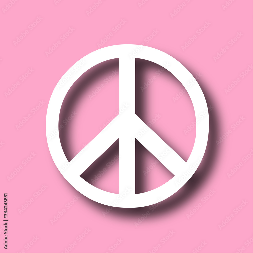 peace symbol pink illustration jpg peace symbol pink illustration jpg