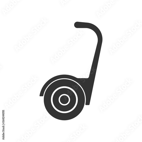 Segway icon. Self-balancing device symbol modern, simple, vector, icon for website design, mobile app, ui. Vector Illustration
