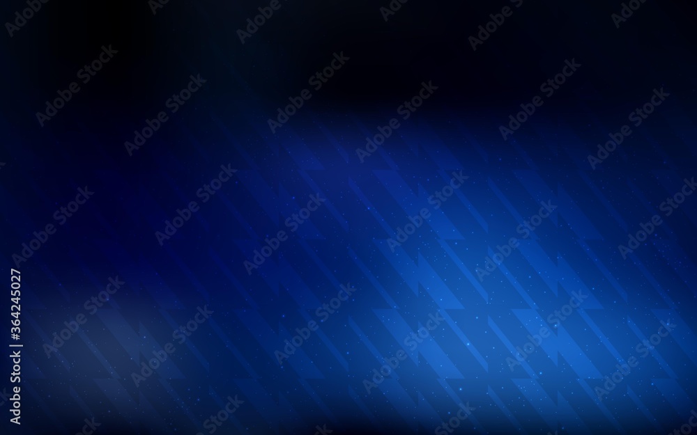 Dark BLUE vector pattern with sharp lines. Modern geometrical abstract illustration with Lines. Pattern for your busines websites.
