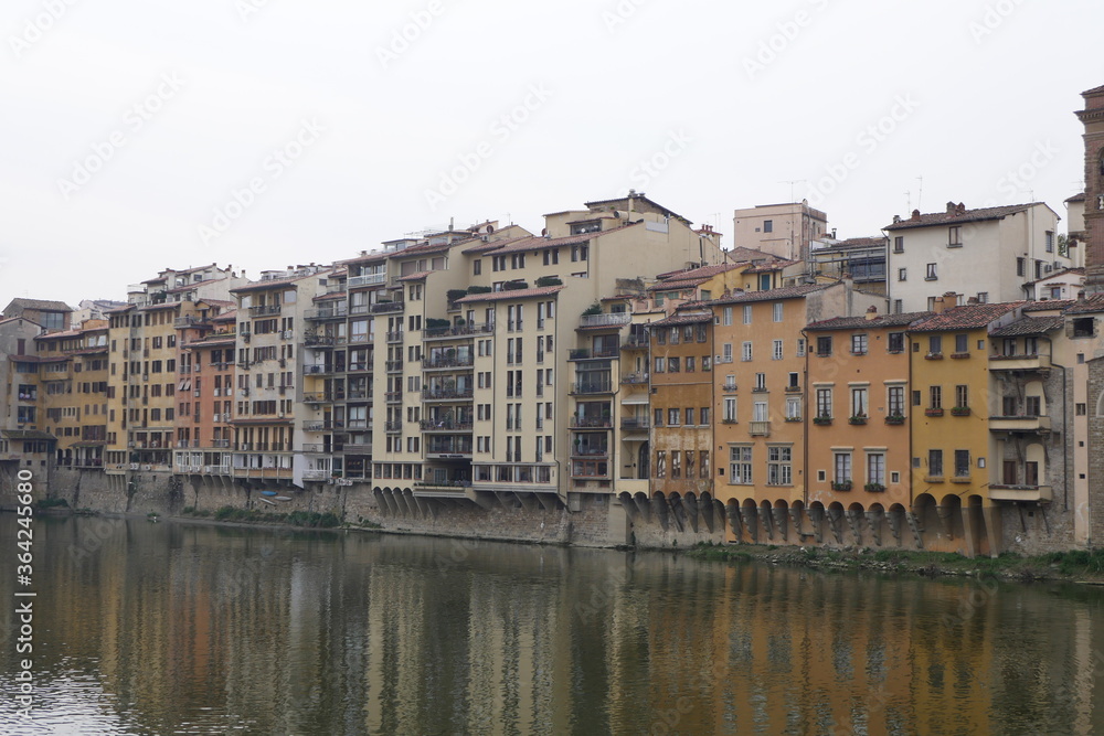 Florence Italie Pont Fleuve Panorama