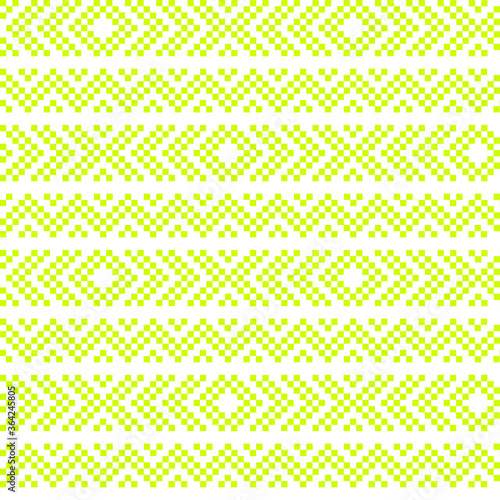 Yellow Christmas fair isle pattern background for fashion textiles, knitwear and graphics