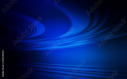 Dark BLUE vector layout with wry lines. A circumflex abstract illustration with gradient. Template for cell phone screens.