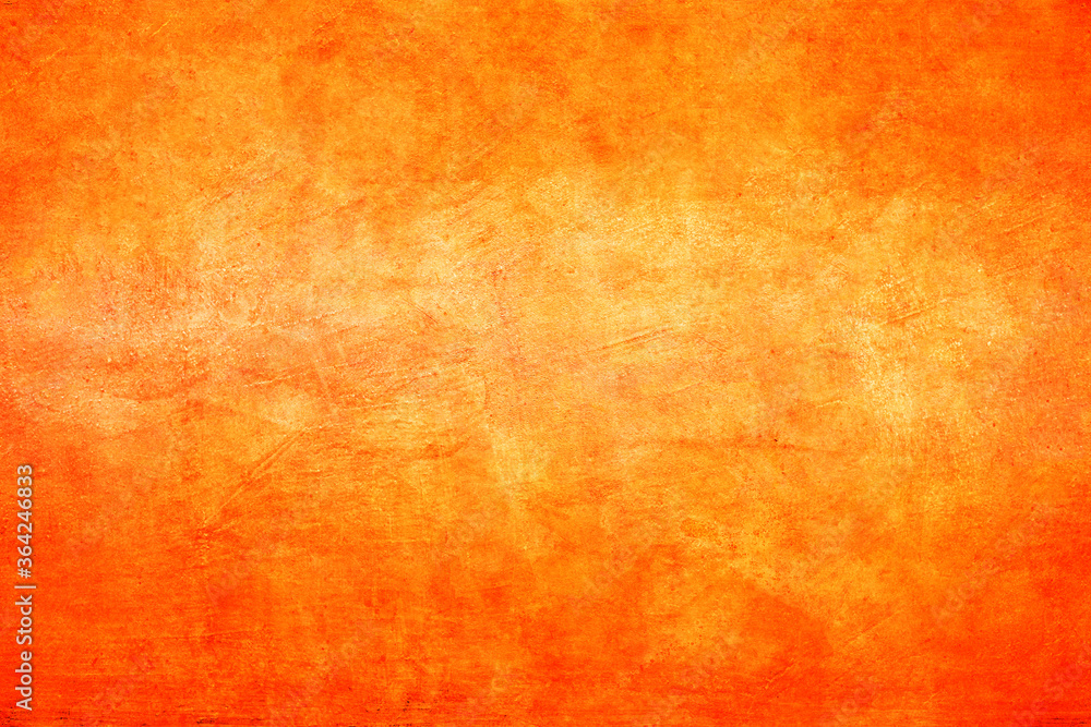 Texture of orange concrete wall background.