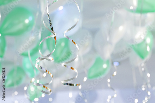 Happy birthday ballons background