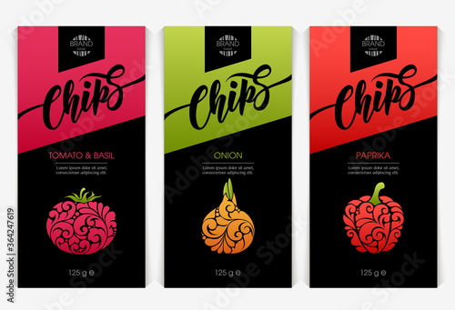 Vector set templates packaging chips