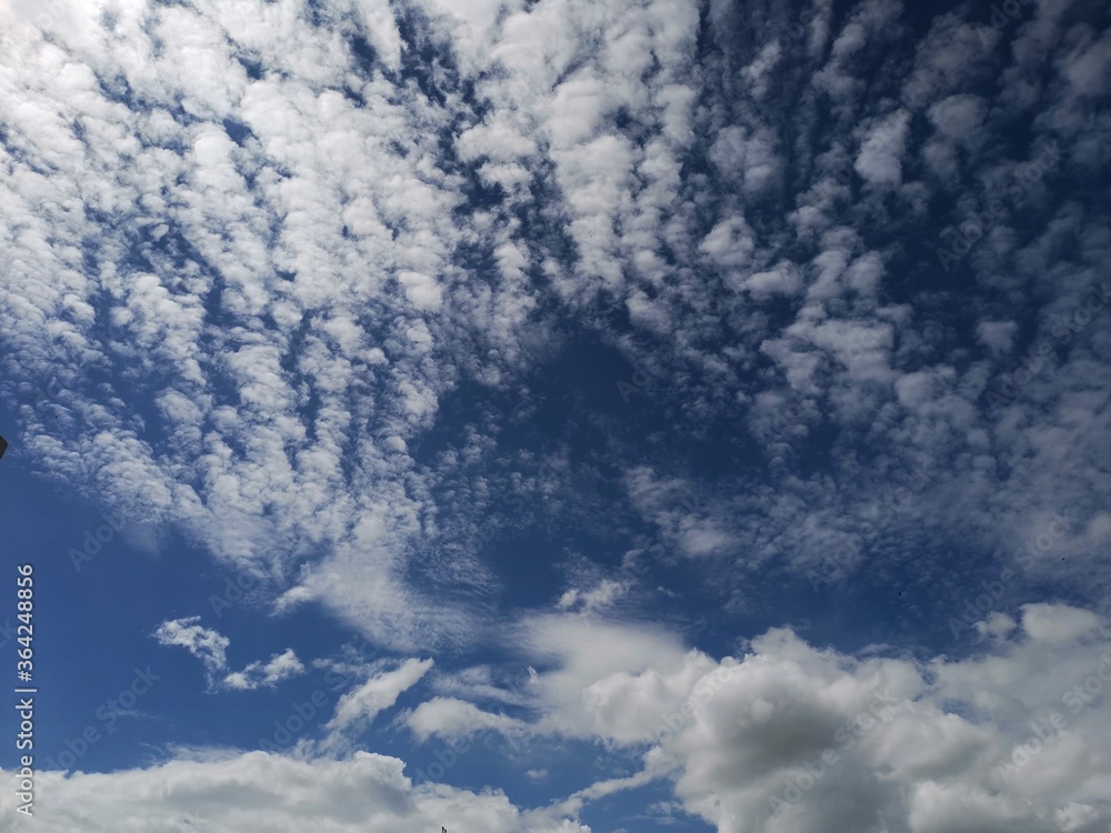 Obraz premium blue sky with clouds