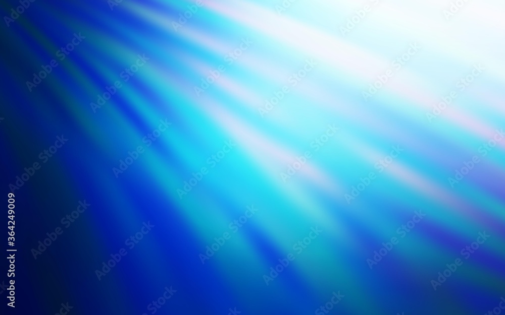 Dark BLUE vector layout with flat lines. Colorful shining illustration with lines on abstract template. Template for your beautiful backgrounds.