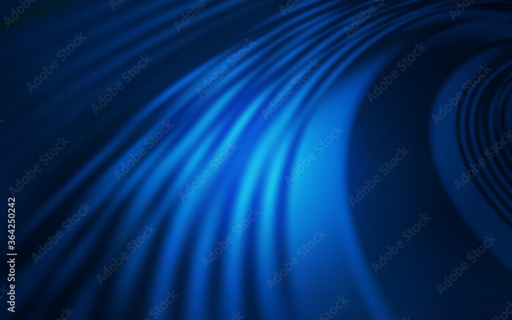 Dark BLUE vector background with wry lines. A shining illustration, which consists of curved lines. Colorful wave pattern for your design. Dark BLUE vector background with wry lines. A shining illustration, which consists of curved lines. Colorful wave pattern for your design.