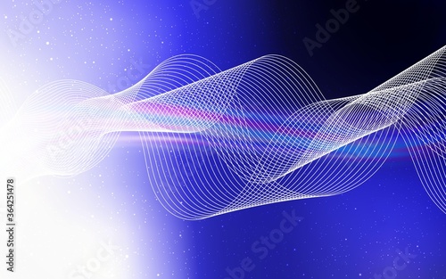 Light Purple vector blurred bright pattern. Creative illustration in halftone style with gradient. Background for designs.