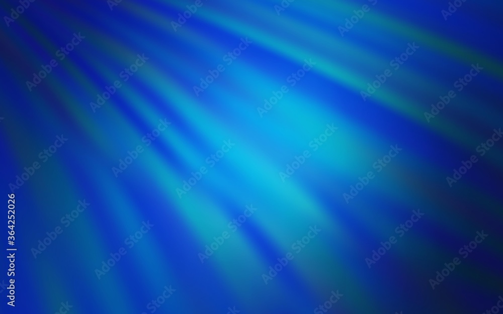 Light BLUE vector layout with flat lines. Lines on blurred abstract background with gradient. Smart design for your business advert.