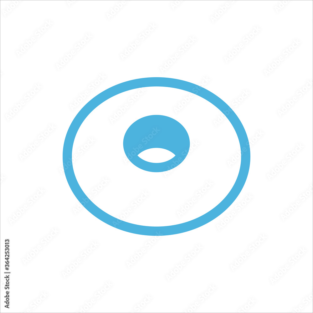 doughnut icon flat vector logo design trendy doughnut icon flat vector logo design trendy
